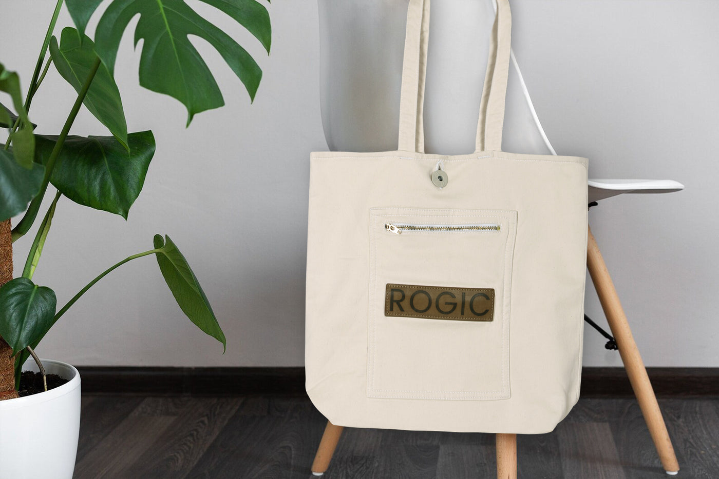 TOTE BAG IN Beige