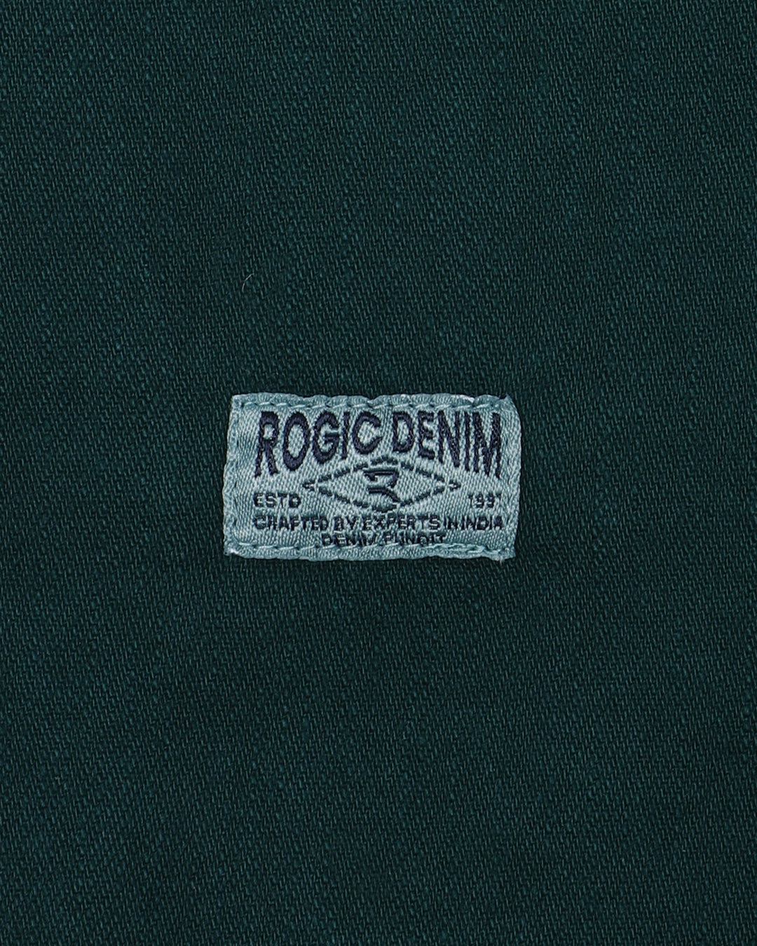 DOUBLE POCKET SOLID SHIRT IN TEAL