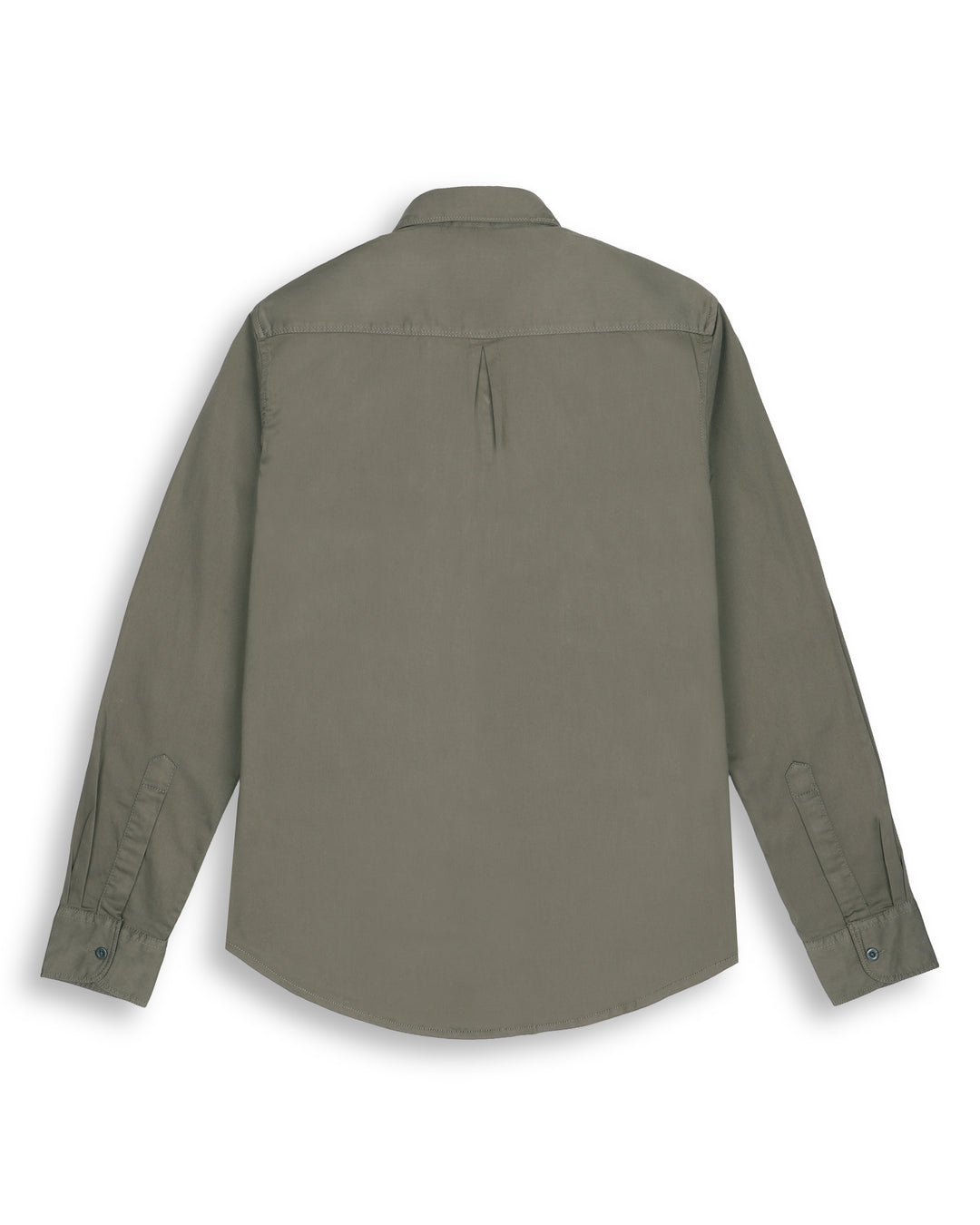 DOUBLE POCKET SOLID SHIRT IN OLIVE