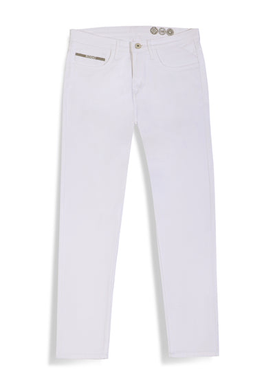 CARTER JEANS <br> IN COTTON WHITE