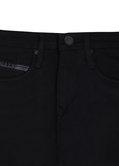 PJAMA CHINOS <BR> IN BLACK