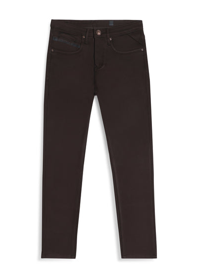 PJAMA CHINOS <BR> IN ESPRESSO