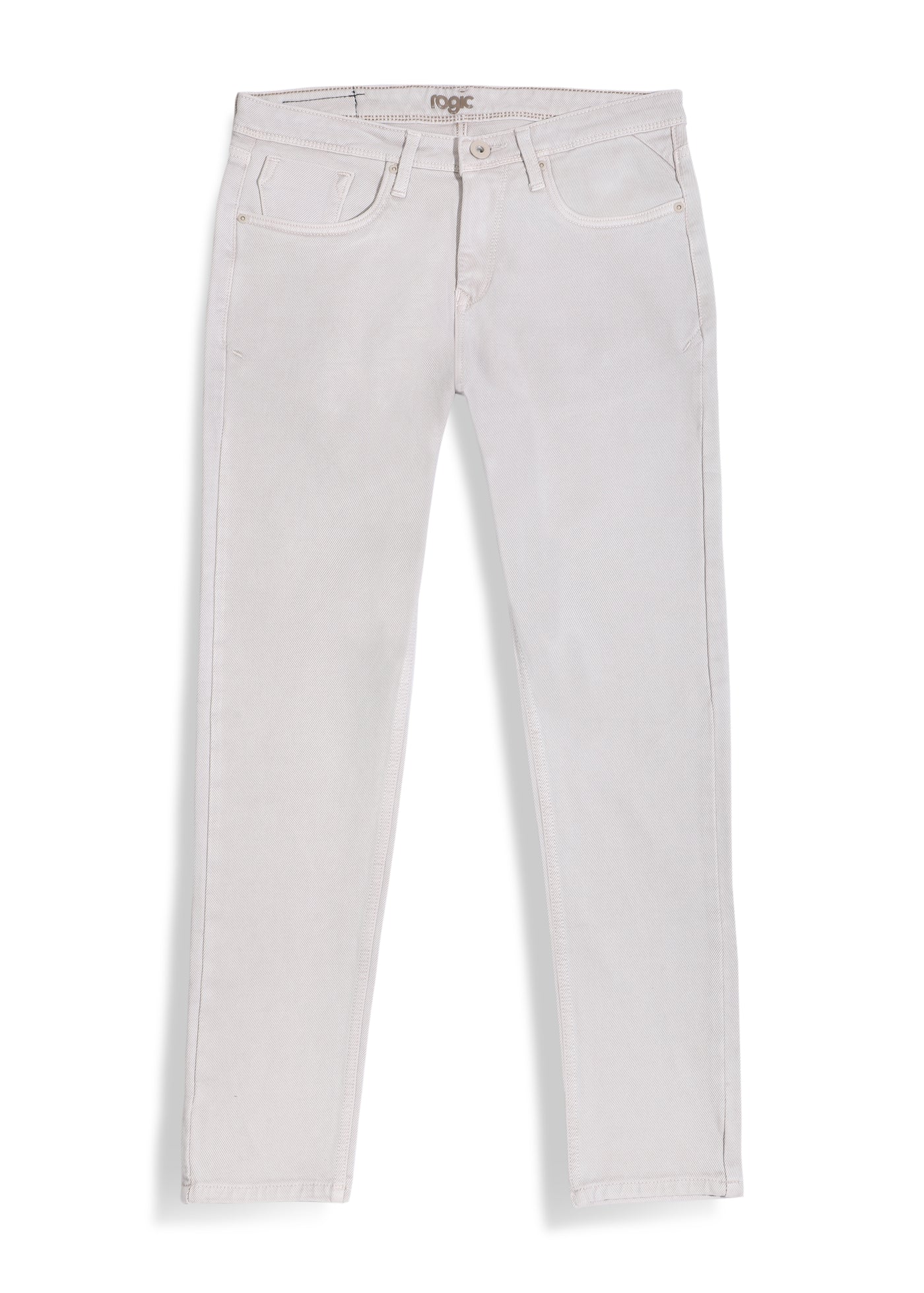 LUNA JEANS IN WHITE CAP GREY