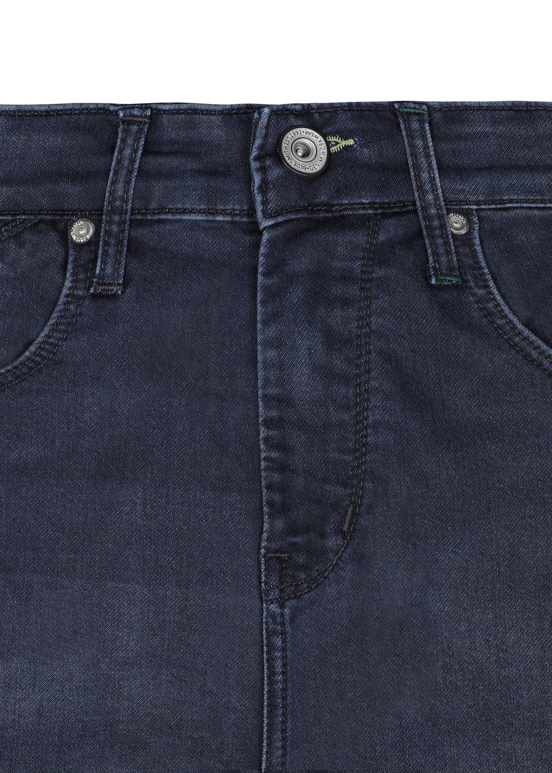 BLUE SMITH JEANS <BR> IN NAVY