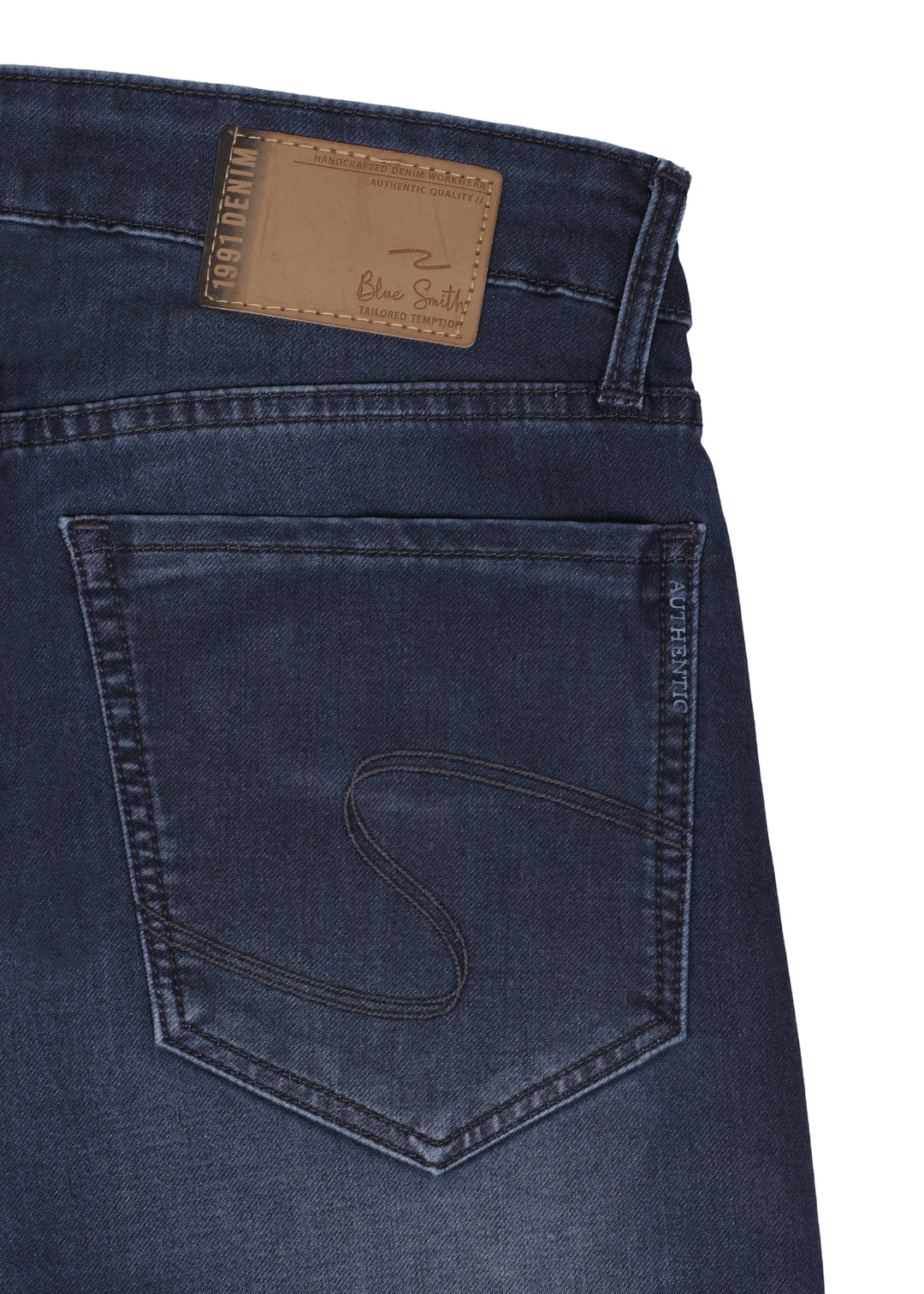 BLUE SMITH JEANS IN NAVY – - Main Image