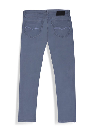 PLAIN COLORED JEANS <BR> Berlin- mirage blue