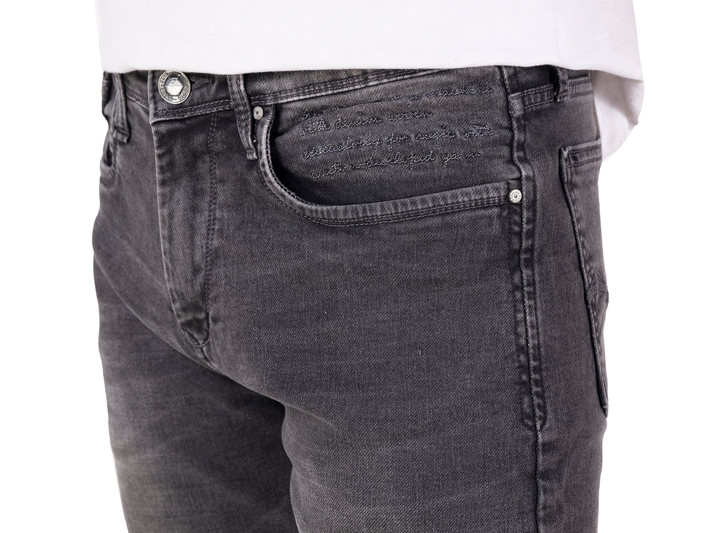 PREMIUM KNITTED DENIMS <BR> Originals - black