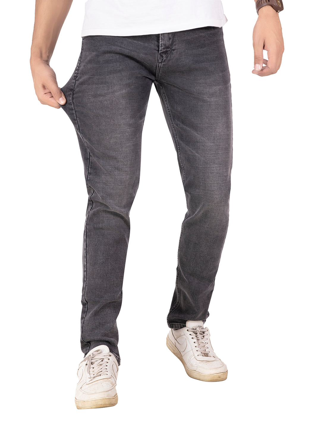 PREMIUM KNITTED DENIMS <BR> Originals - black