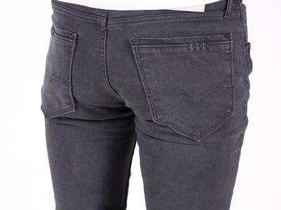 PLAIN COLORED JEANS <BR> Berlin- granite