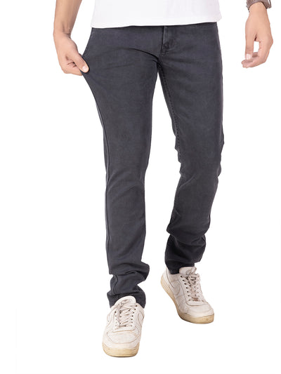 PLAIN COLORED JEANS <BR> Berlin- granite