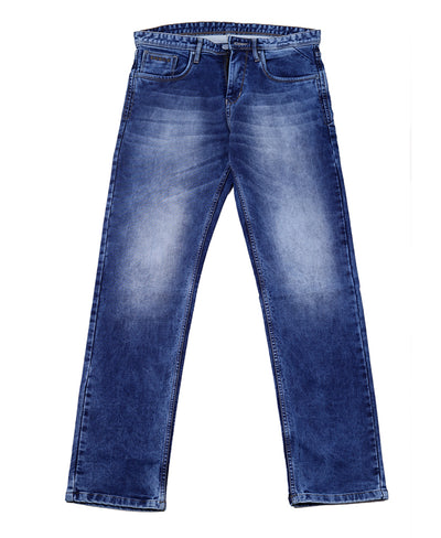 STRAIGHT FIT STRETCH JEANS <br> 713 - indigo