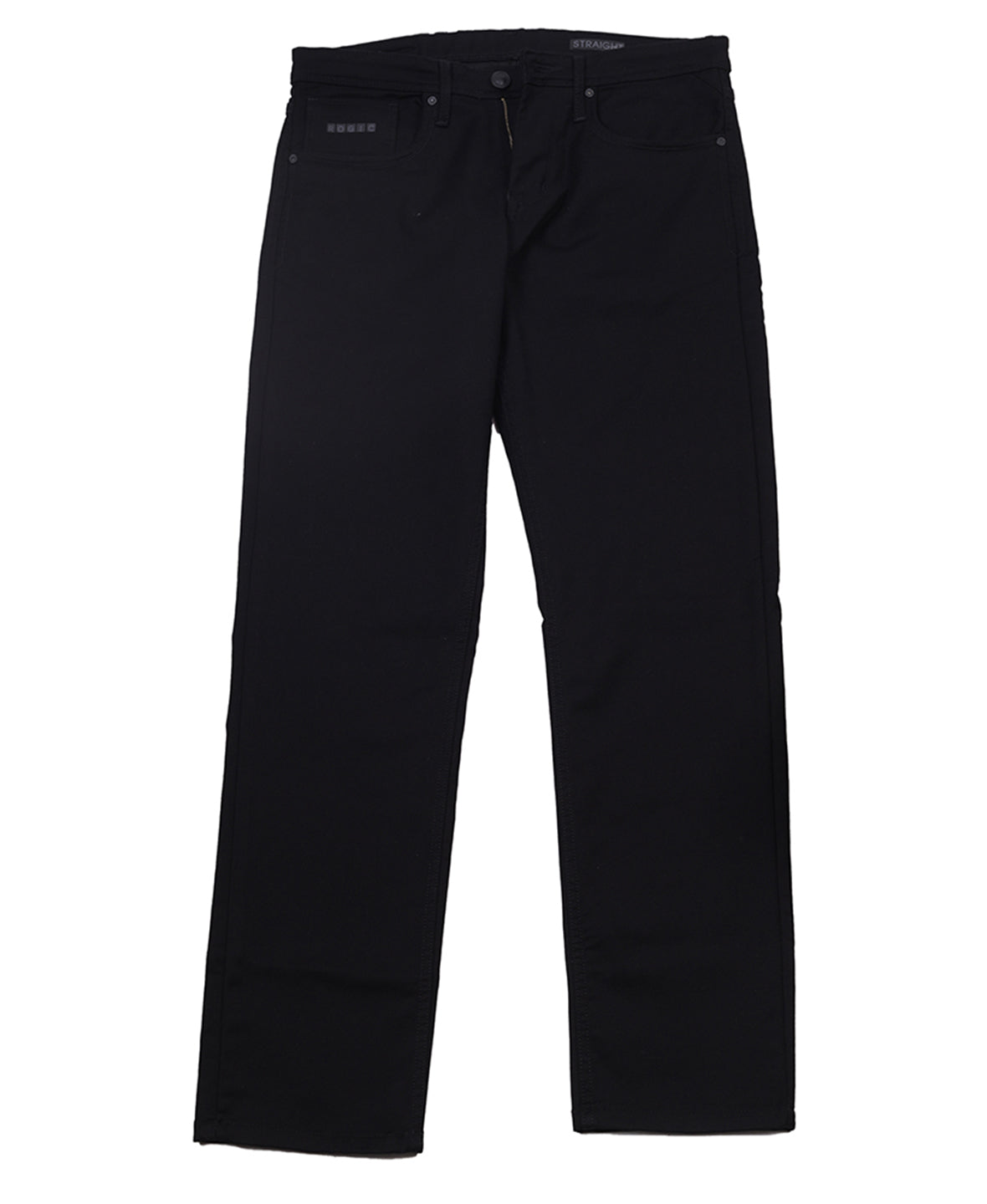STRAIGHT FIT STRETCH JEANS <br> 713 - black