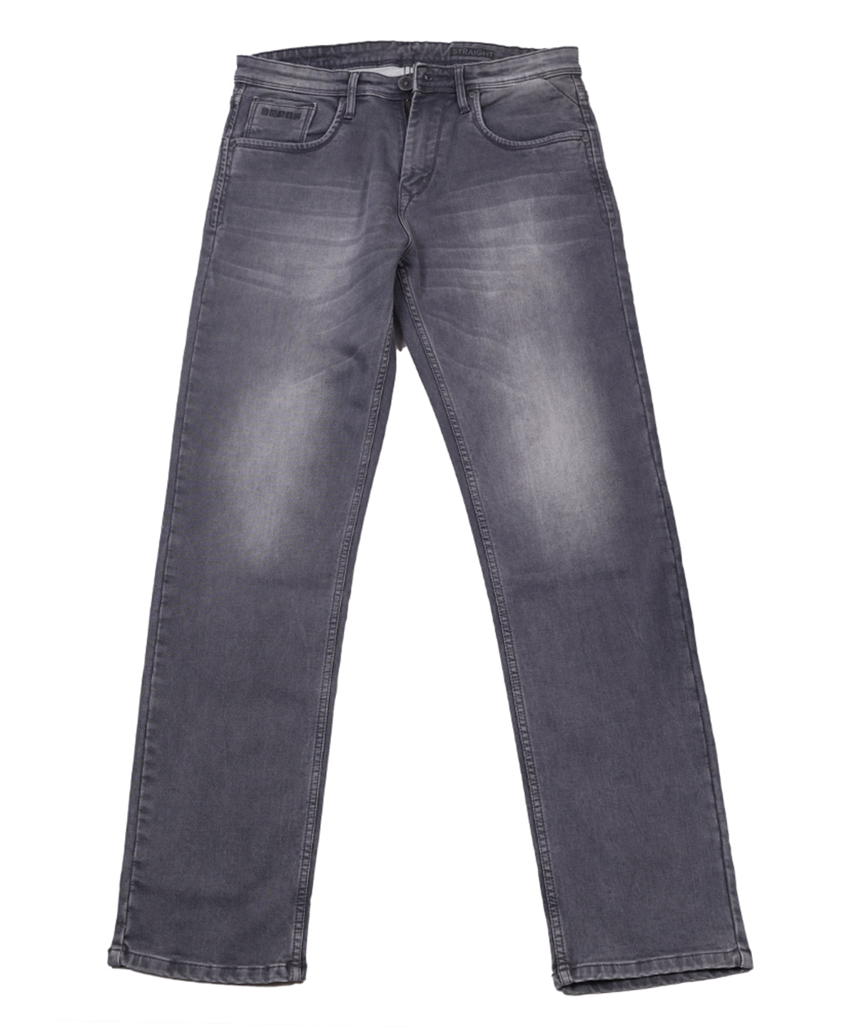 STRAIGHT FIT STRETCH JEANS <br> 713 - Grey