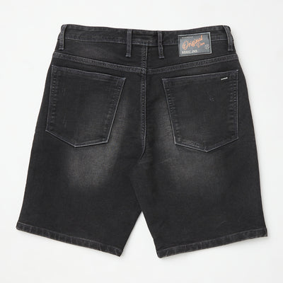 The Alpha Shorts <br> in Washed Black