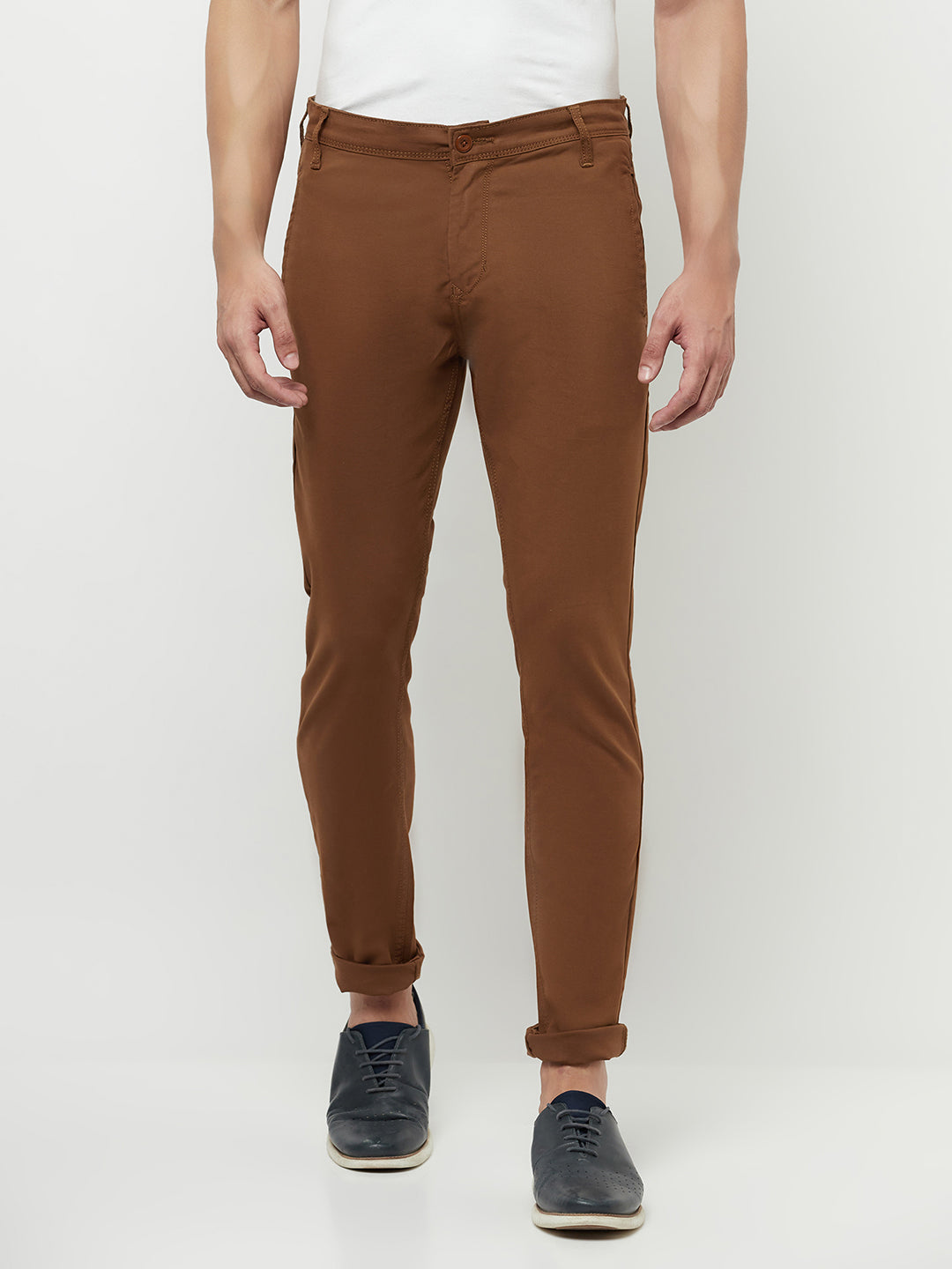 The Rhodes Chinos <br> in Renewed Rust