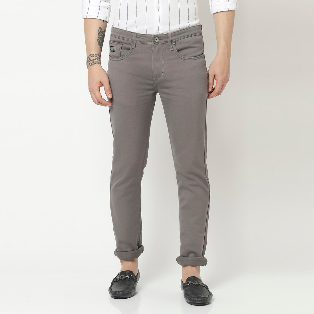 The Specter Chinos <br> in Lava Grey