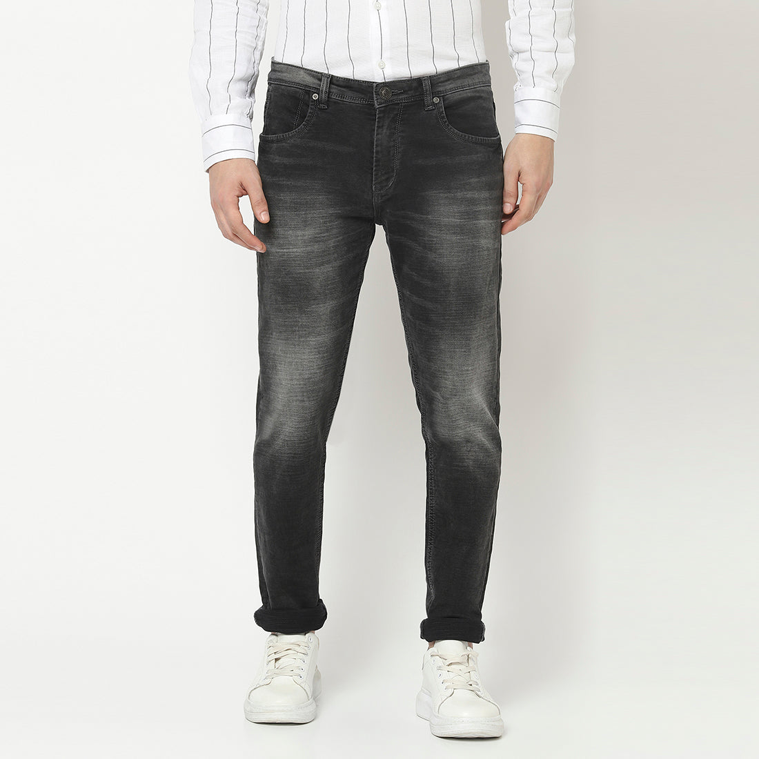 The Motif Jeans <br> in Designer Black