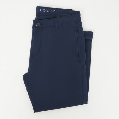 The Rhodes Chinos <br> in Noble Navy