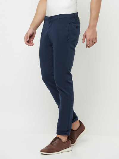 The Rhodes Chinos <br> in Noble Navy