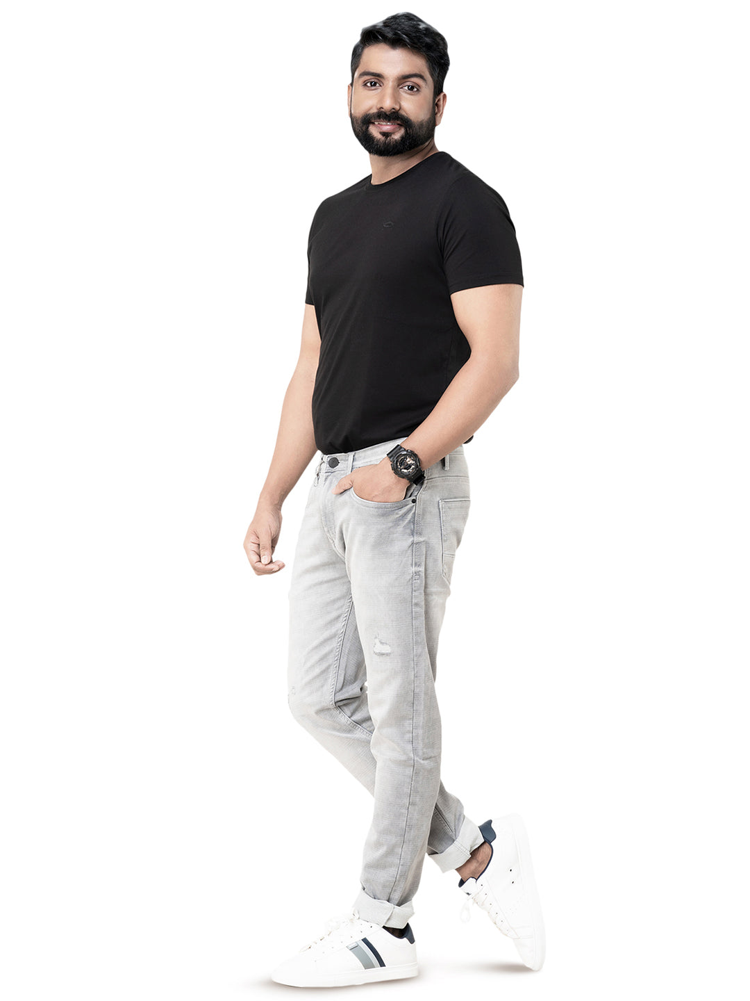 The Ripped Jeans <br> in Urban Grey