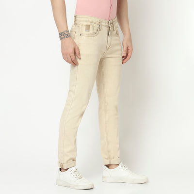 The Kolstad Jeans in Beige