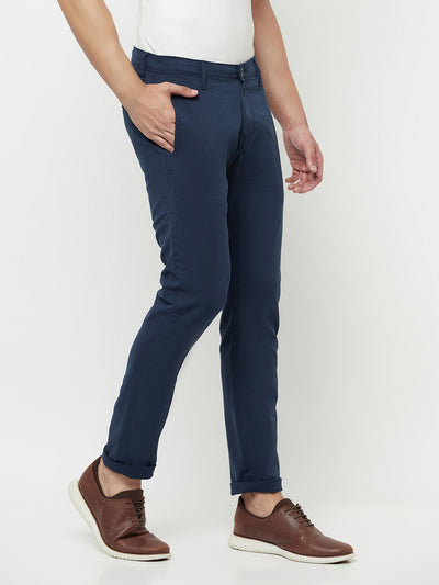 The Rhodes Chinos <br> in Noble Navy