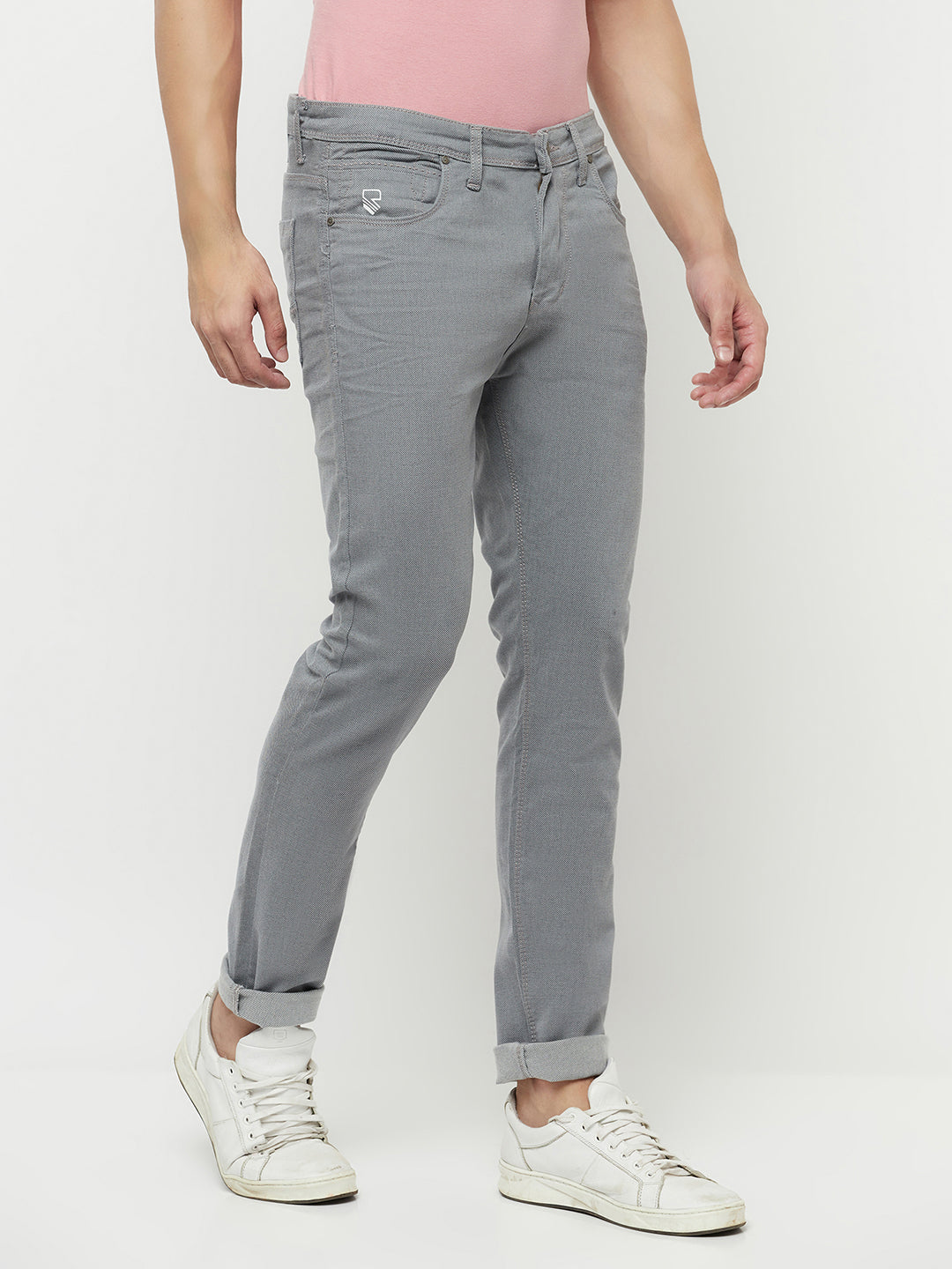 The Naples Jean in Grey Selvedge