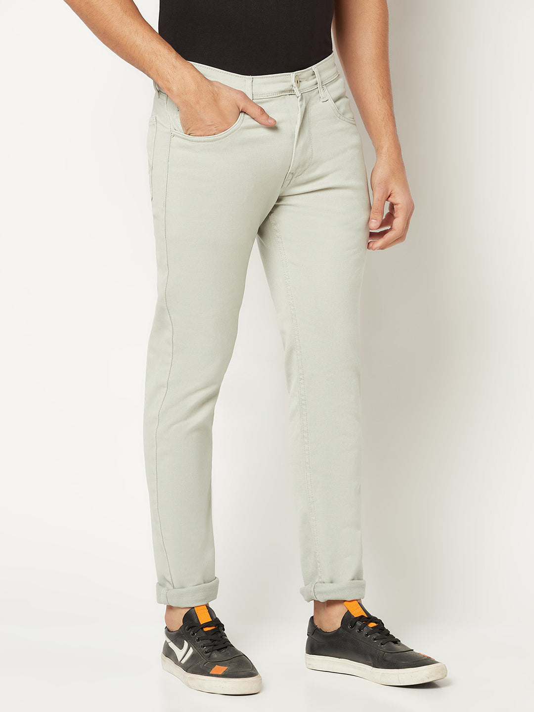 The Drake Jeans in <br> Steel Grey