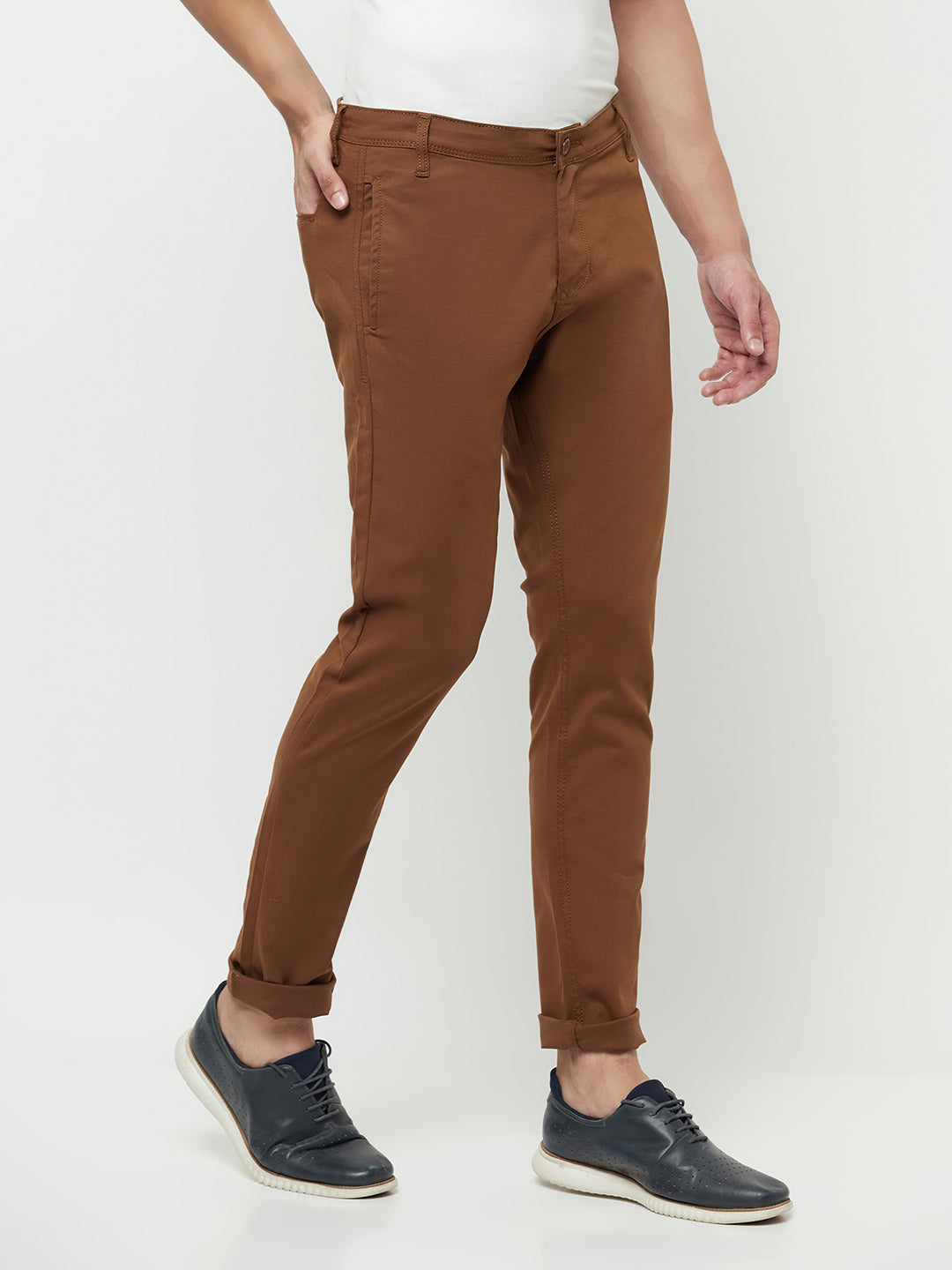 The Rhodes Chinos <br> in Renewed Rust