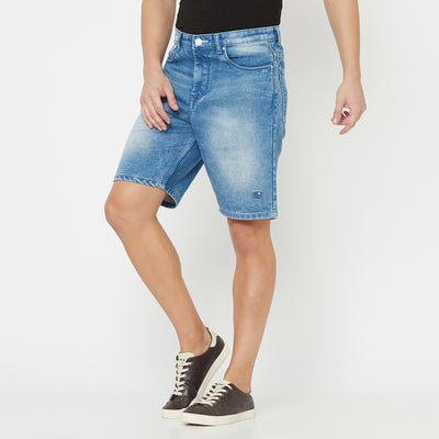 The Ridge Shorts <br> in Stone Washed Blue