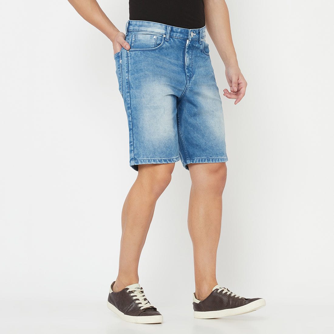 The Ridge Shorts <br> in Stone Washed Blue