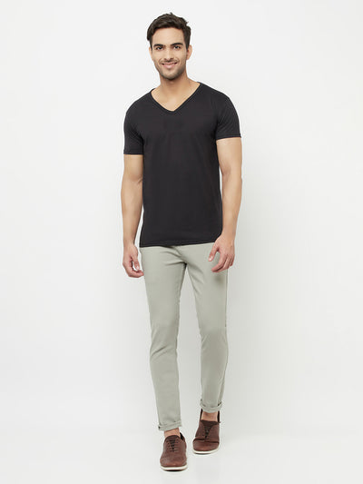 The Rhodes Chinos <br> in Greedy Grey