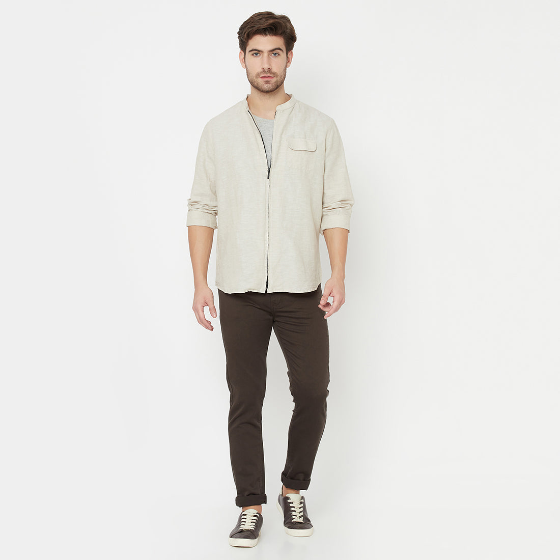 The Encore Chinos <Br> in Charcoal