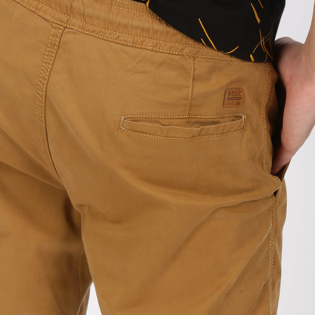The All Day Jogger <br> in Brushed Twill Khaki