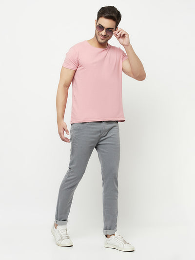 The Naples Jean in Grey Selvedge
