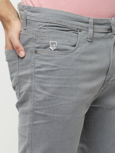 The Naples Jean in Grey Selvedge